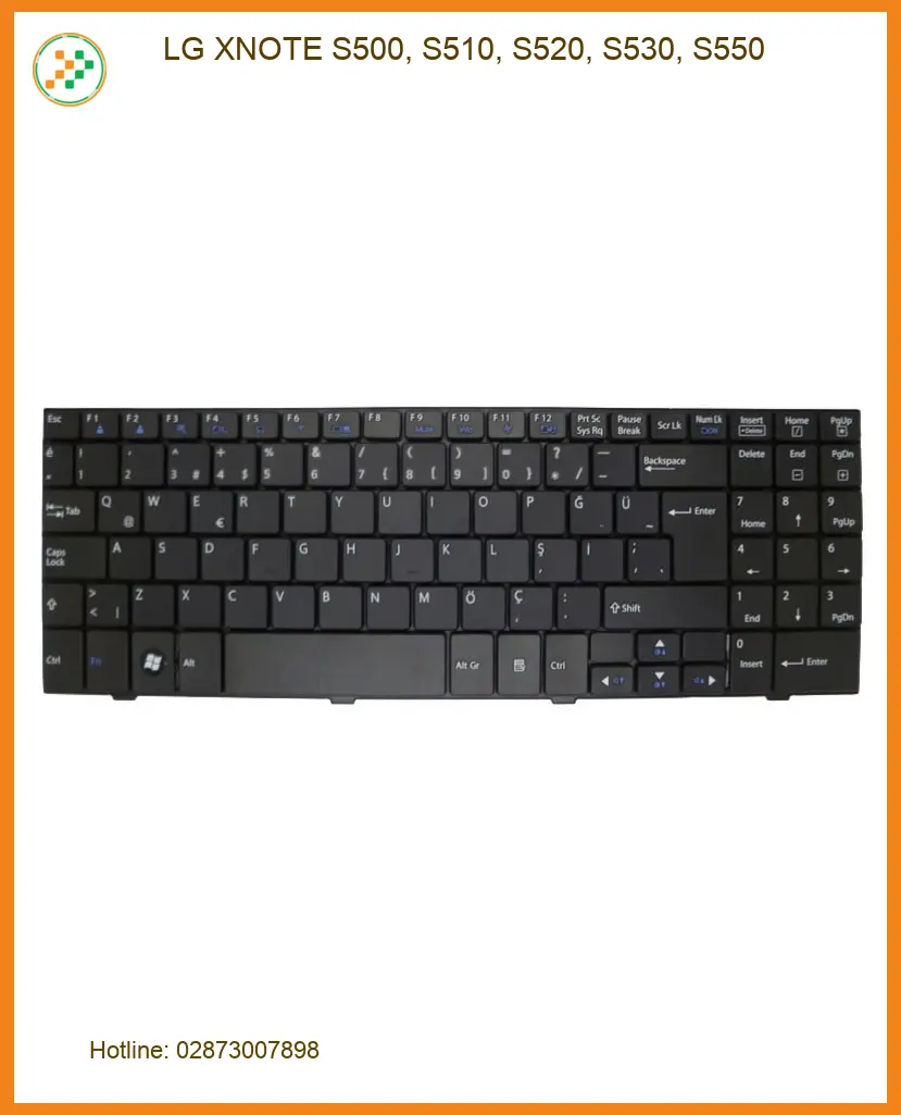 Bàn phím Laptop LG XNOTE - Thay Lắp Tận Nơi TPHCM, Đảm Bảo, Giá Rẻ Nhất