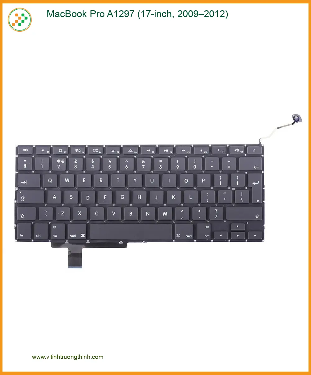 Bàn phím Laptop APPLE MacBook Pro A1297 - Thay Nhanh | Giá Rẻ TPHCM