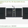Thay Pin Laptop MacBook Pro M1 A2485 – Lấy Liền Tại TPHCM | Giá Rẻ
