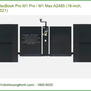 Thay Pin Laptop MacBook Pro M1 A2485 – Lấy Liền Tại TPHCM | Giá Rẻ