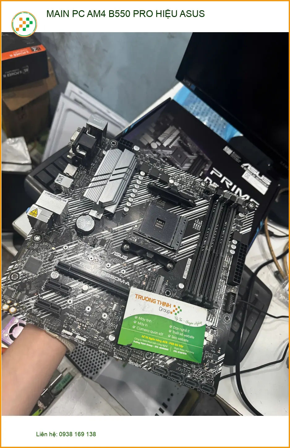 Dịch vụ MAIN PC AM4 B550 PRO HIỆU ASUS Quận 10 uy tín - Chú Bảo tìm kiếm ảnh thực tế 1