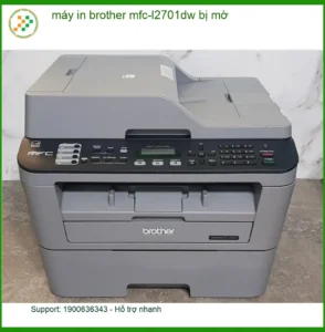 Sửa Chữa Nạp Mực Máy In brother mfc-l2701dw mờ – Gọi thợ xử lý gấp