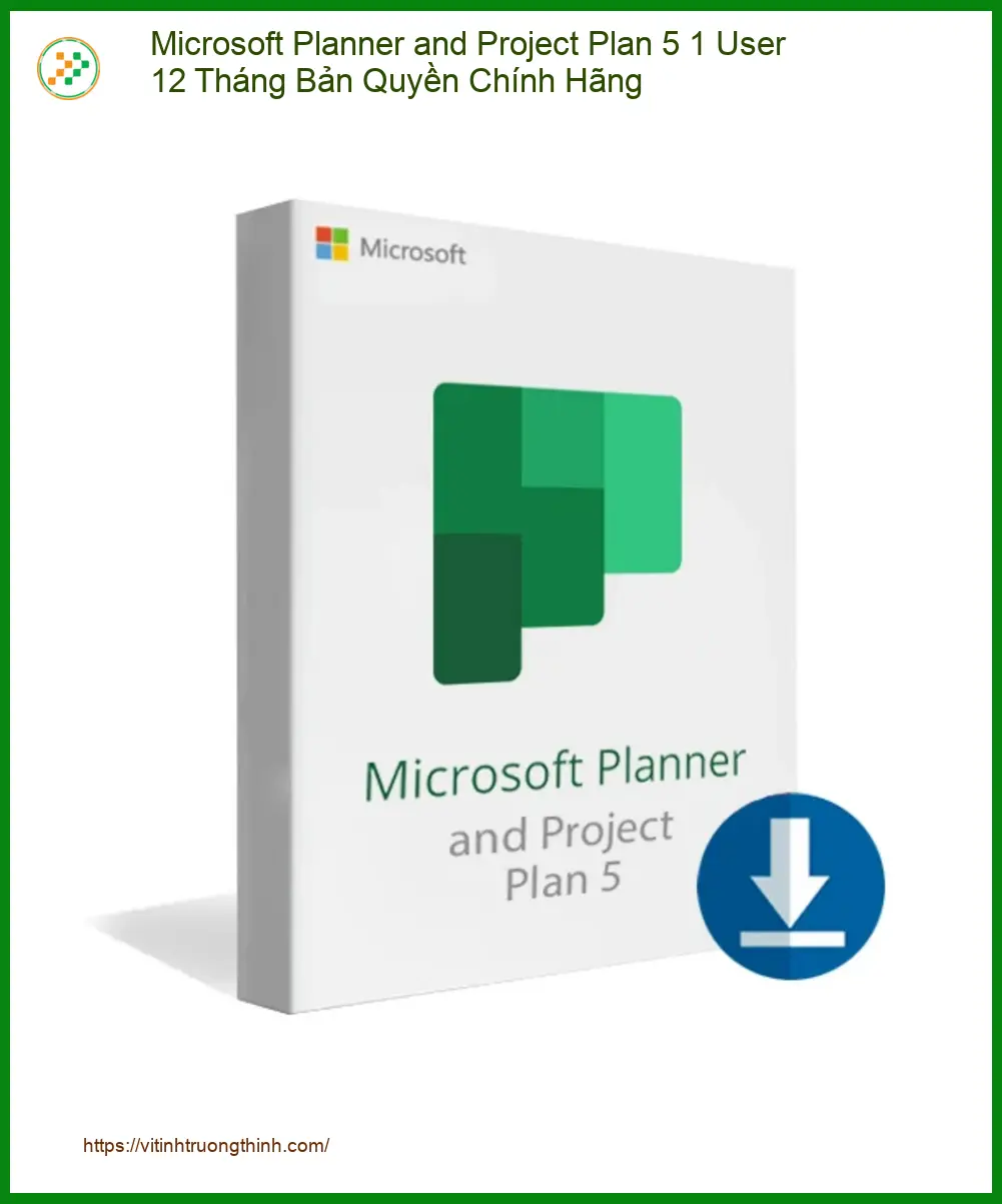 Office Bản Quyền Microsoft Planner Project Plan 5 - Giao Ngay TPHCM - Kích Hoạt Nhanh