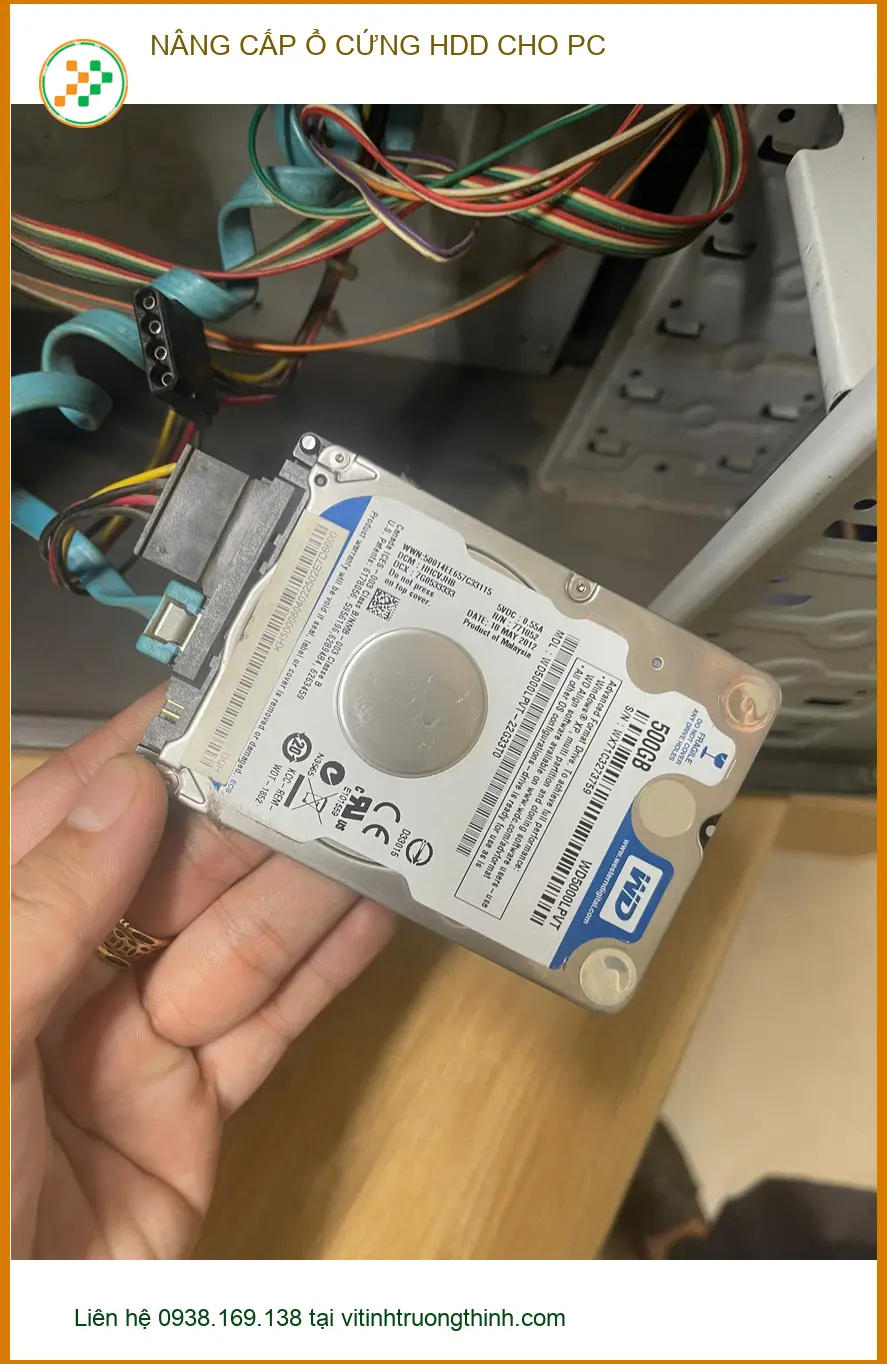 Bác Khang ở Thủ Đức muốn tăng tốc PC - Chỗ nâng cấp ổ cứng HDD giá rẻ