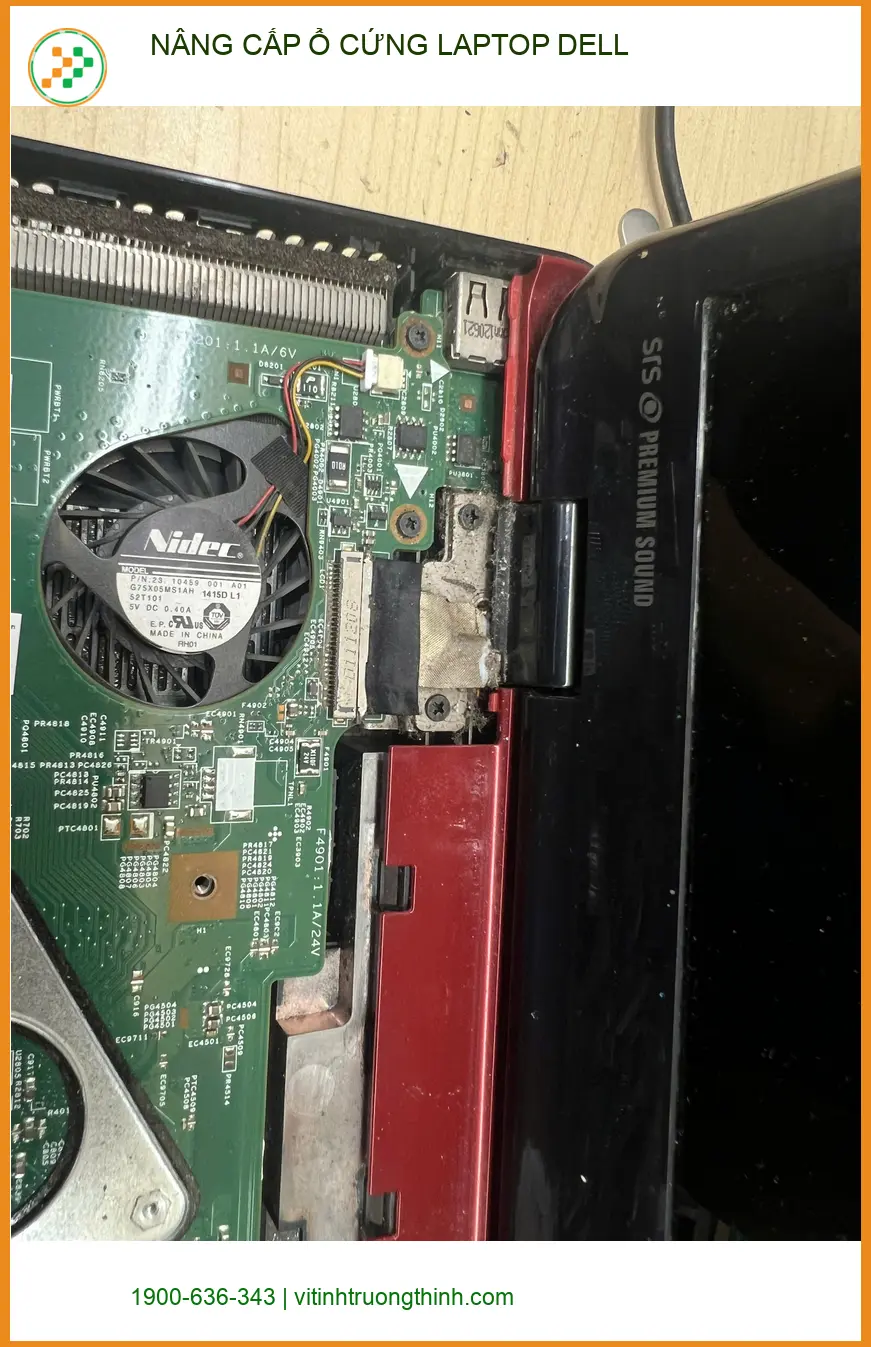 Chị Thanh ở Gò Vấp review nâng cấp ổ cứng Laptop Dell tốc độ siêu nhanh ảnh thực tế 1
