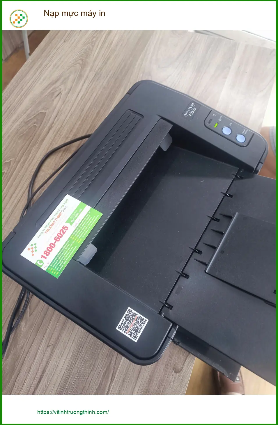 Cô An giáo viên review nạp mực máy in Quận Tân Phú siêu tốc