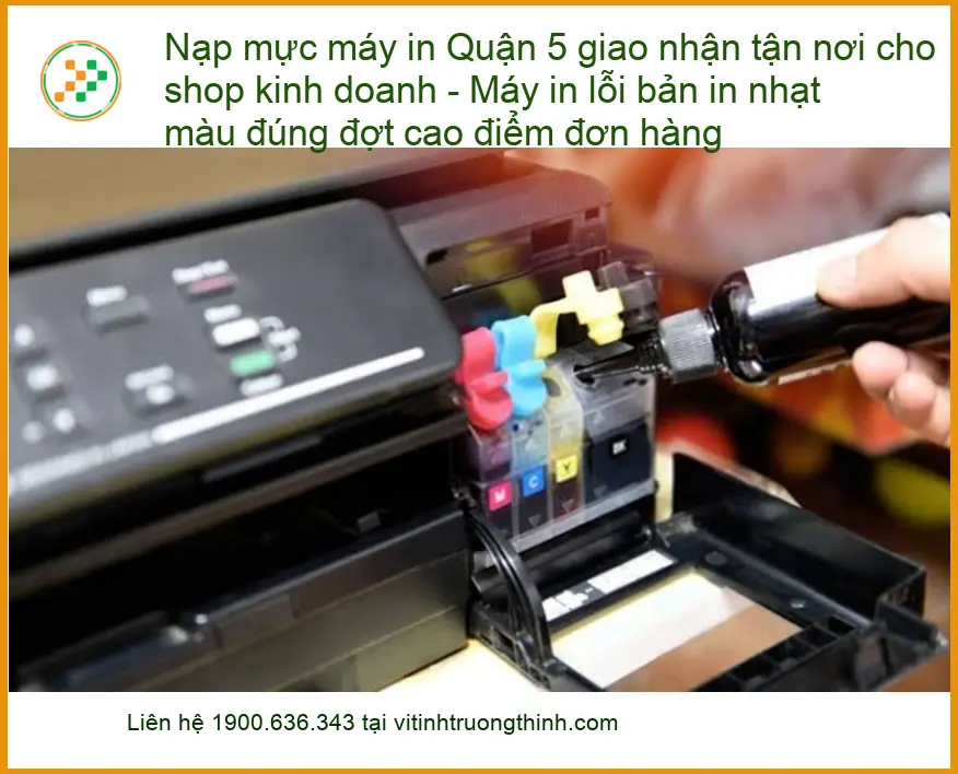 Sửa Chữa Nạp Mực Máy In Quận 5 Giao Nhận Tận Nơi - Thợ xử lý lỗi bản nhạt