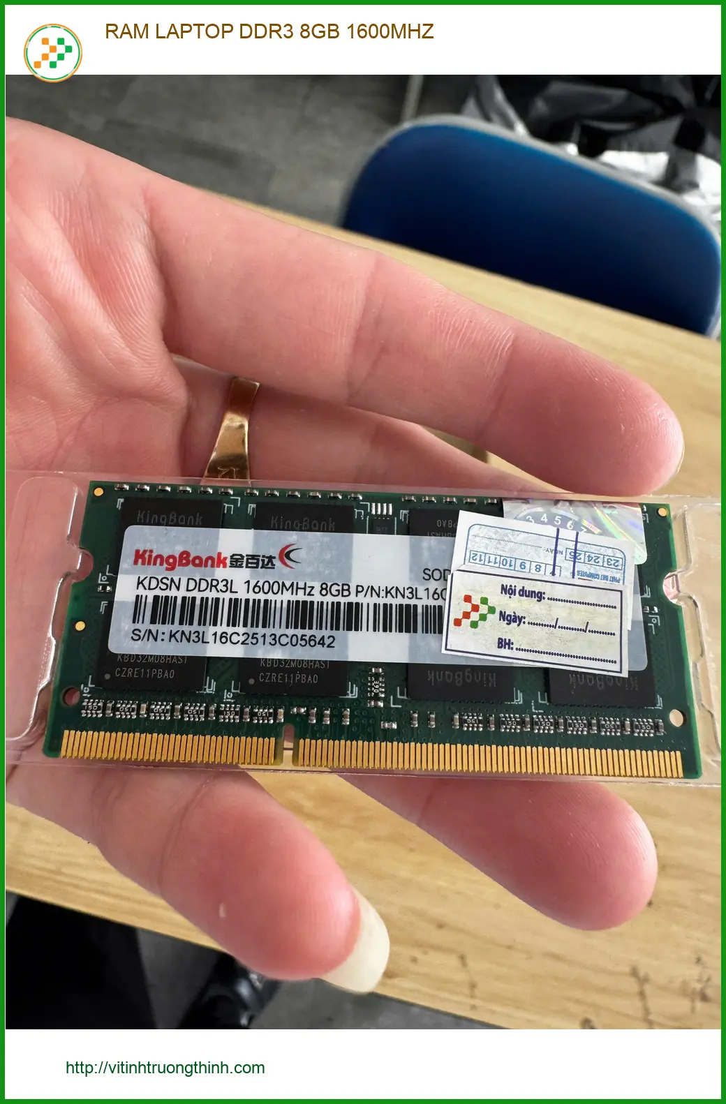 Cửa hàng Thay RAM LAPTOP DDR3 8GB 1600MHZ Quận 10 lấy ngay – Anh Bảo IT review