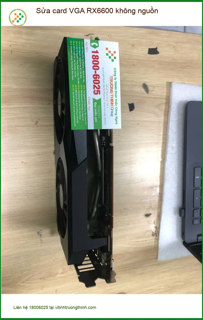 Bác Lập nhà thiết kế đồ họa tìm chỗ sửa card VGA RX6600 không nguồn Quận Bình Tân