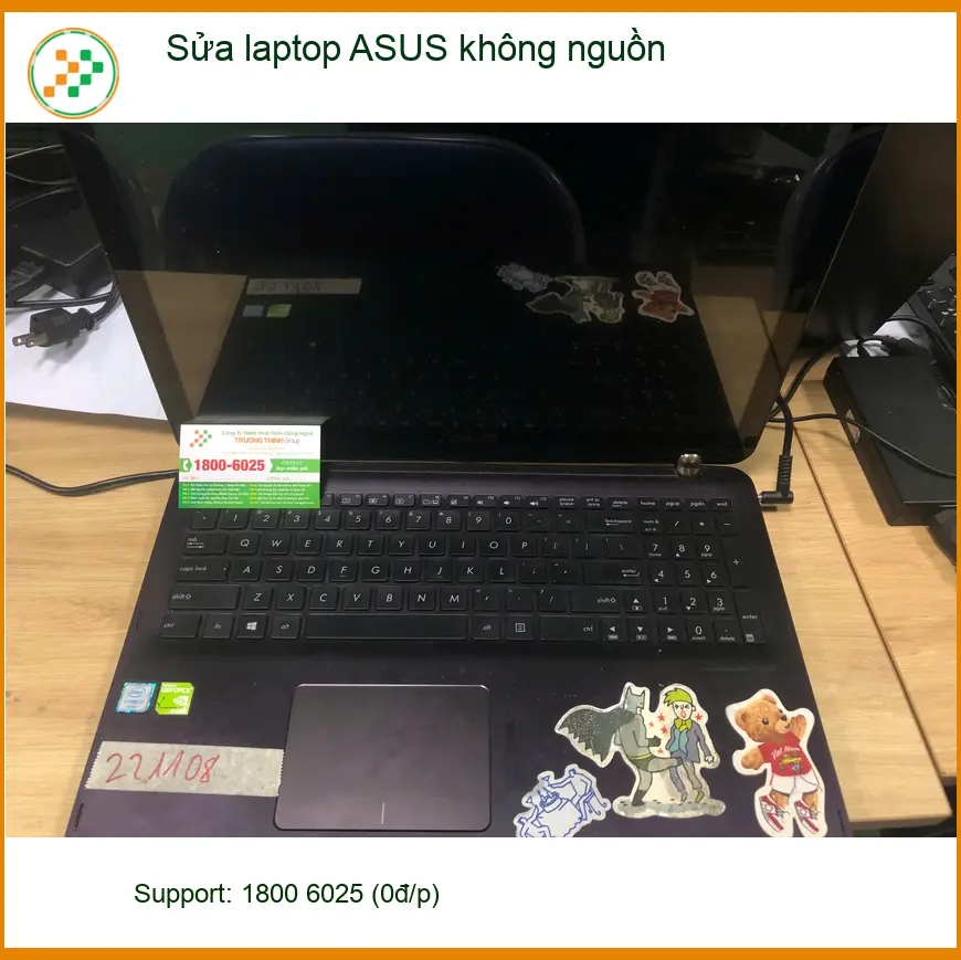 Anh Khải kỹ sư sửa laptop ASUS không nguồn ở Quận Bình Tân ảnh thực tế 1