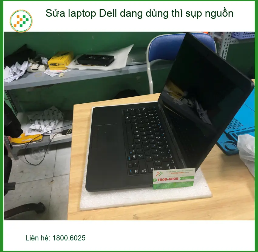 Tiệm sửa laptop Dell sụp nguồn Quận Bình Tân - Chú Quang chủ tiệm tạp hóa