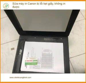 Chị Thảo chuyên viên marketing tìm dịch vụ sửa máy in Canon lỗi kẹt giấy Q. Bình Tân