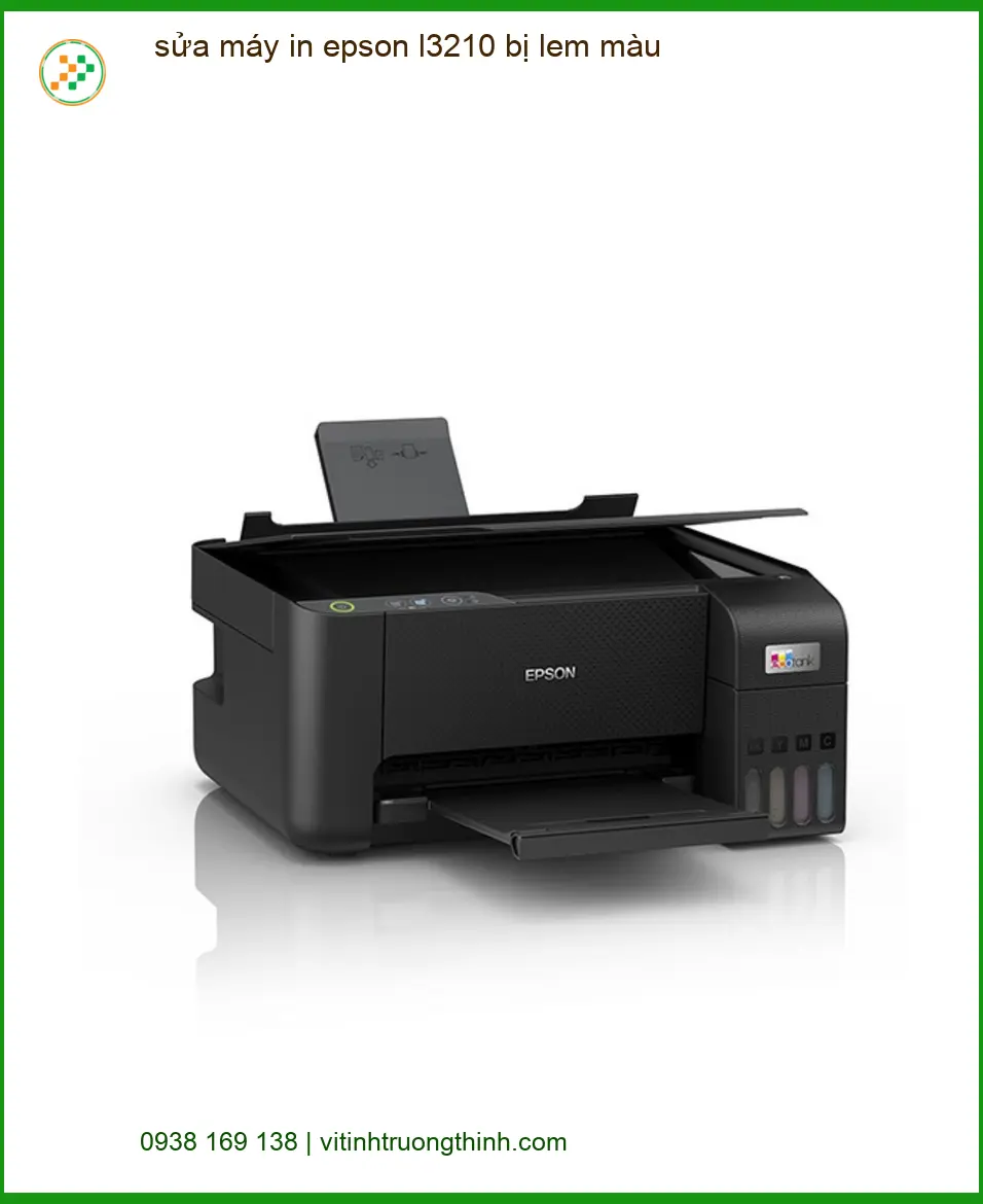 Sửa máy in Epson L3210 bị lem màu tận nơi - Kỹ thuật viên TPHCM