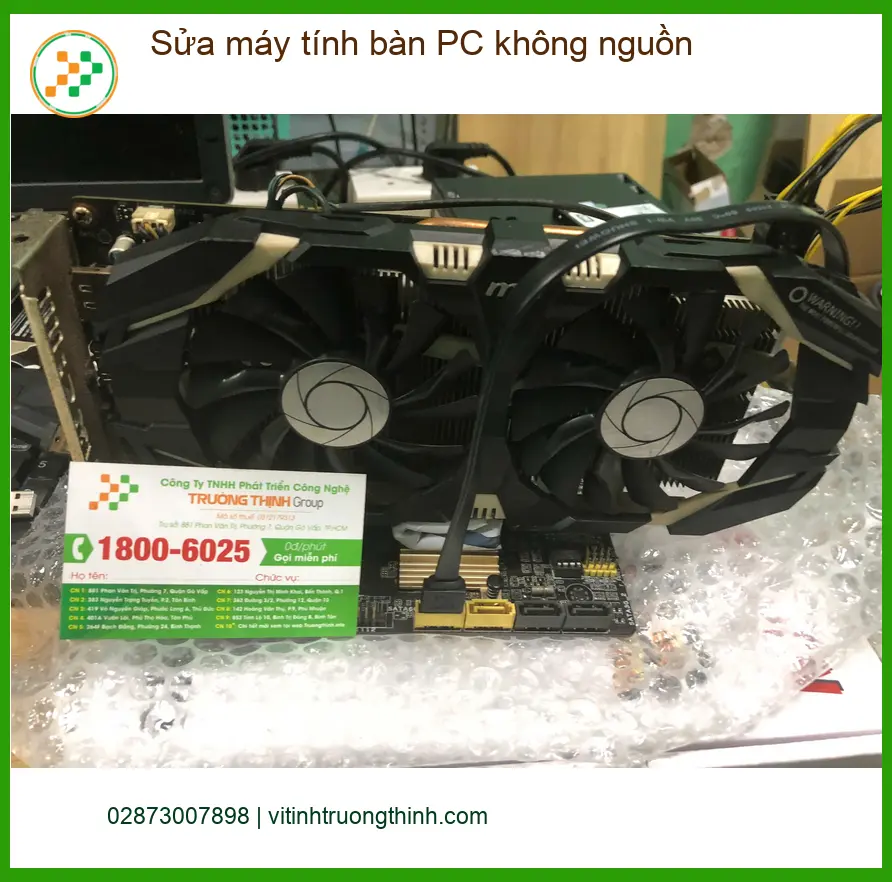 Chỗ sửa máy tính bàn PC không nguồn Quận Bình Tân - Anh Việt
