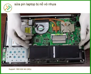 Sửa Laptop sửa pin laptop bị nổ vỏ nhựa – Trung tâm hỗ trợ uy tín TPHCM