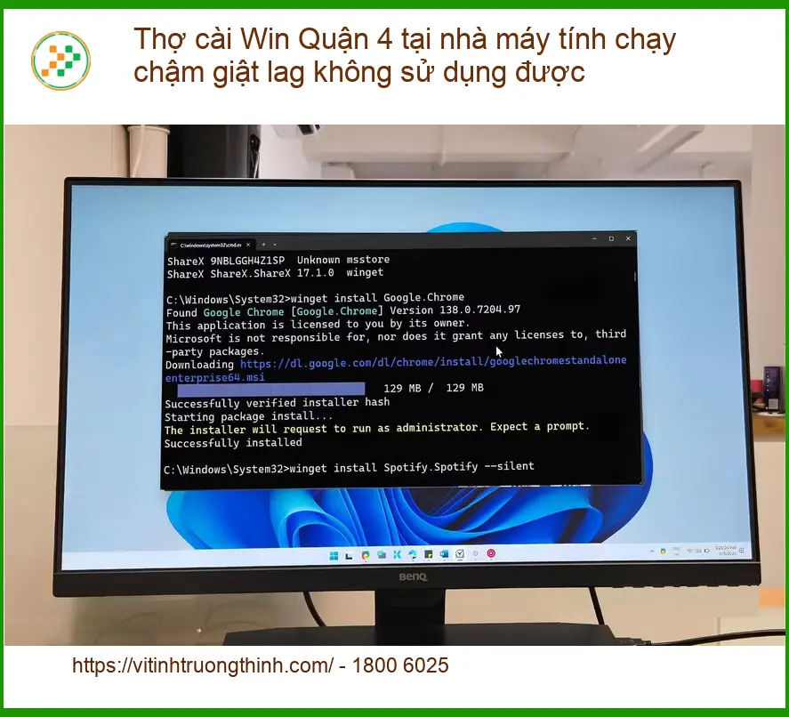 Windows Thợ cài Win Quận 4 máy tính chậm - Dịch vụ cài đặt tận nơi lấy liền