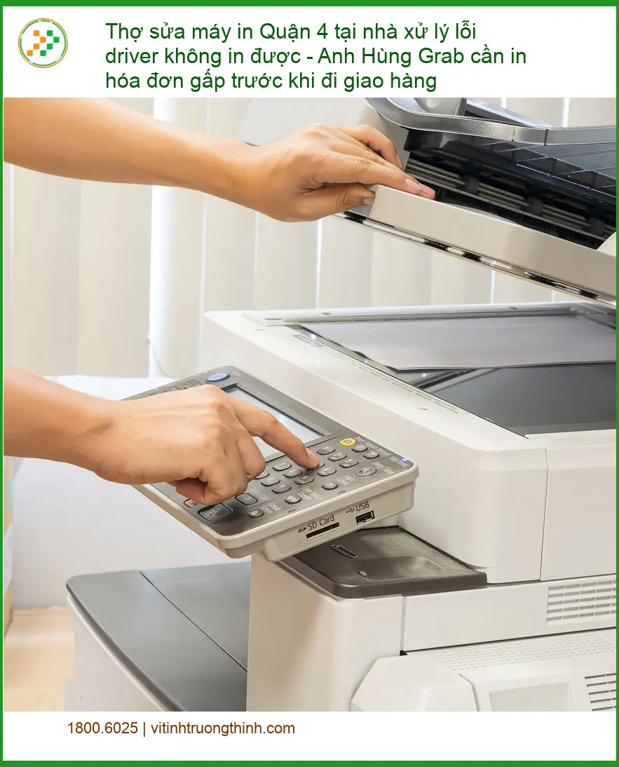 Sửa Chữa Nạp Mực Máy In Quận 4 tận nơi – Điện thoại công ty xử lý gấp