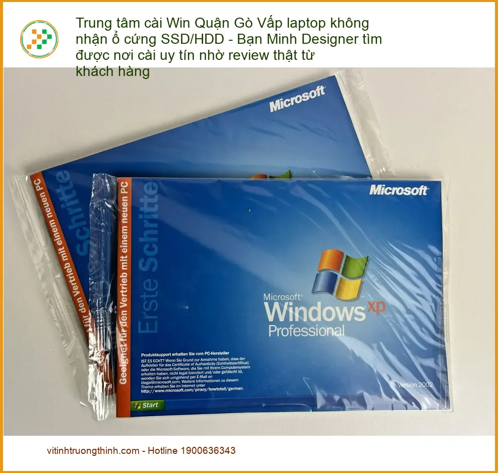 Windows: Laptop không nhận ổ cứng Gò Vấp – Trung tâm cài Win nhanh