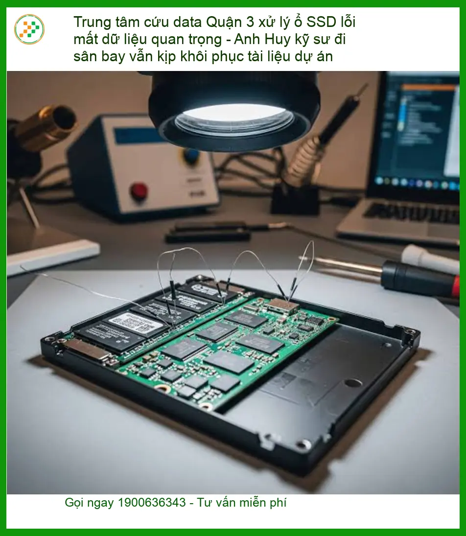 Khôi Phục Dữ Liệu Trung tâm cứu data Quận 3 SSD – Dịch vụ khôi phục cấp tốc