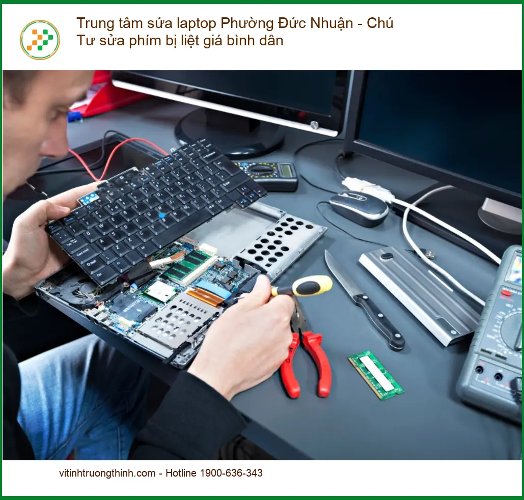 Laptop Trung tâm sửa laptop Phường Đức Nhuận phím liệt - Địa chỉ uy tín lấy liền
