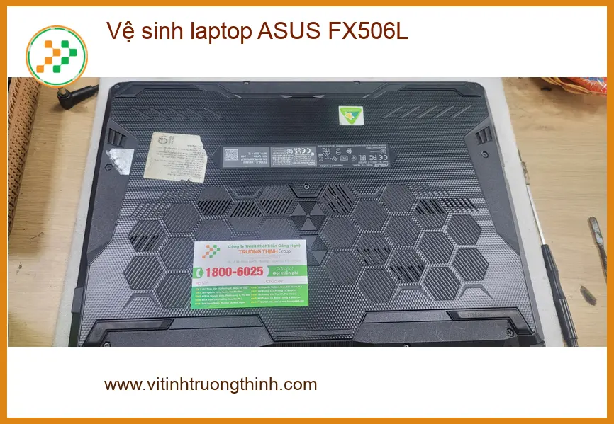 Anh Phi review vệ sinh laptop ASUS FX506L Quận Bình Tân giá tốt ảnh thực tế 1