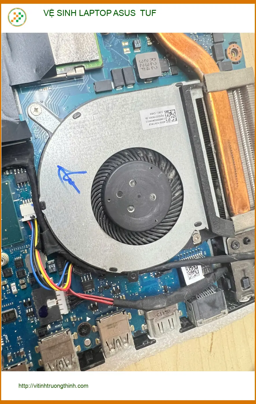 Dịch vụ VỆ SINH LAPTOP ASUS TUF Quận Gò Vấp uy tín – Anh Phúc lập trình viên tin tưởng