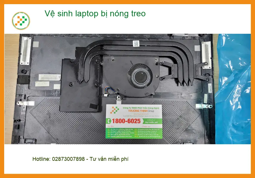 Anh Khoa kiến trúc sư lo lắng - Tìm trung tâm vệ sinh laptop bị nóng treo Quận Bình Tân ảnh thực tế 1