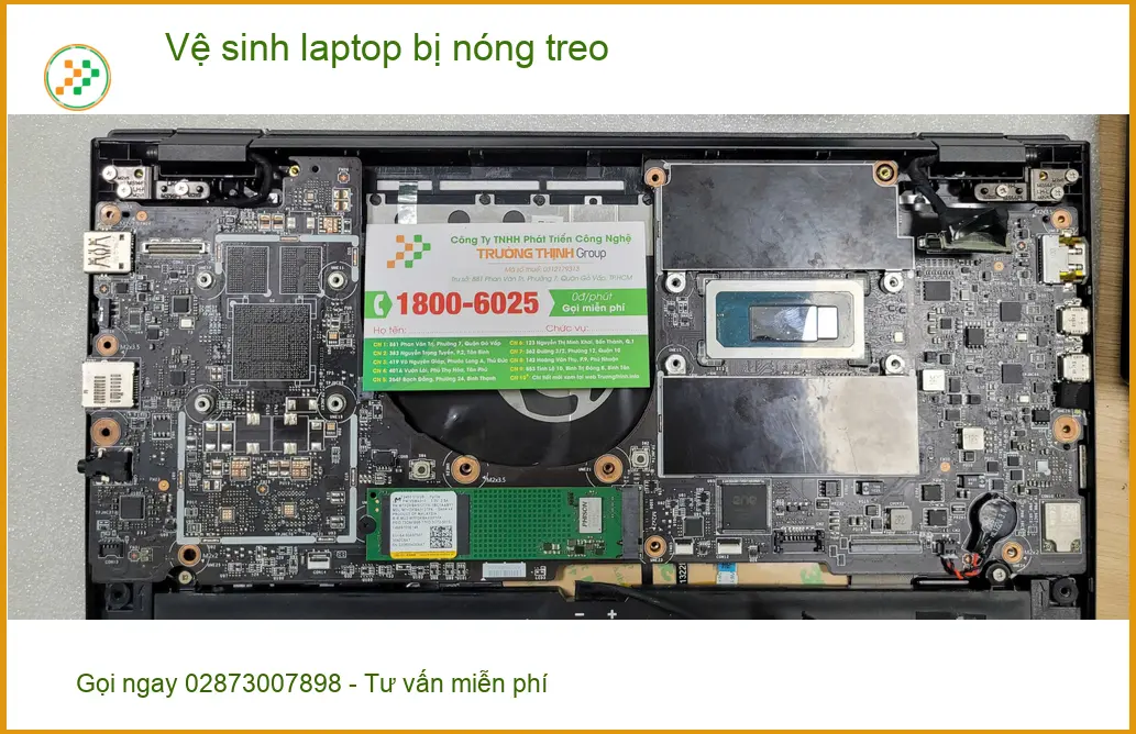Anh Khoa kiến trúc sư lo lắng - Tìm trung tâm vệ sinh laptop bị nóng treo Quận Bình Tân ảnh thực tế 2