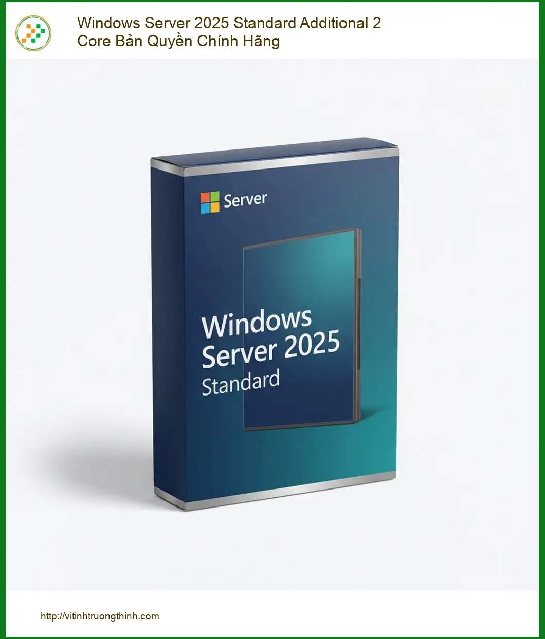 Bản Quyền Windows Server Standard 2 Core Chính Hãng - Trung Tâm TPHCM Giá Rẻ