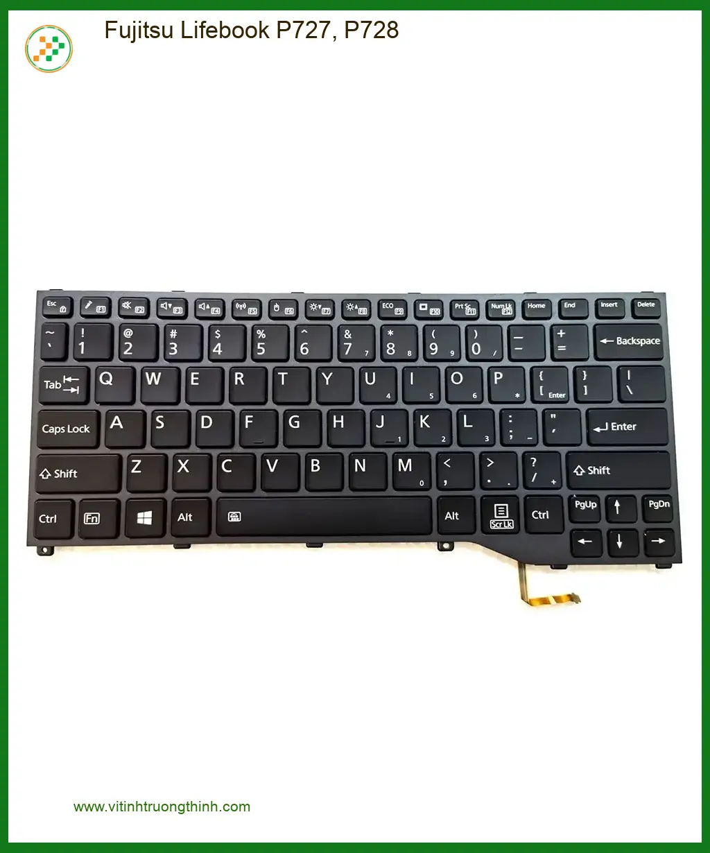 Bàn phím Laptop Fujitsu P727, P728 - Thay Lấy Ngay | Giá Rẻ TPHCM