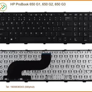 Bàn phím Laptop HP ProBook 650 G1, G2, G3 – Thay Lấy Liền Giá Tốt Tại TPHCM
