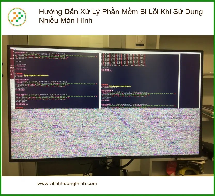 Thủ thuật Phần mềm Xử Lý Lỗi Đa Màn Hình – Trung tâm hỗ trợ TPHCM