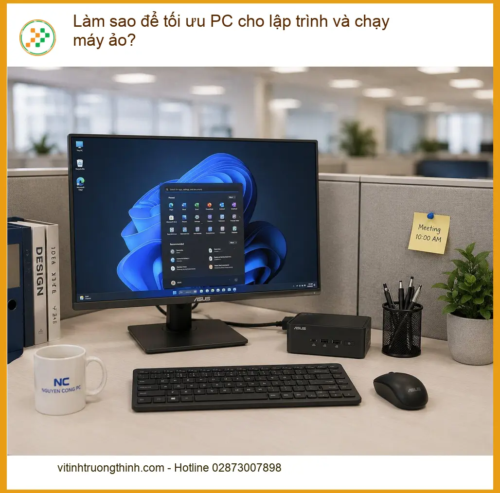PC Làm sao để tối ưu cho lập trình và chạy máy ảo? – Tư vấn chuyên gia Vi Tính Trường Thịnh