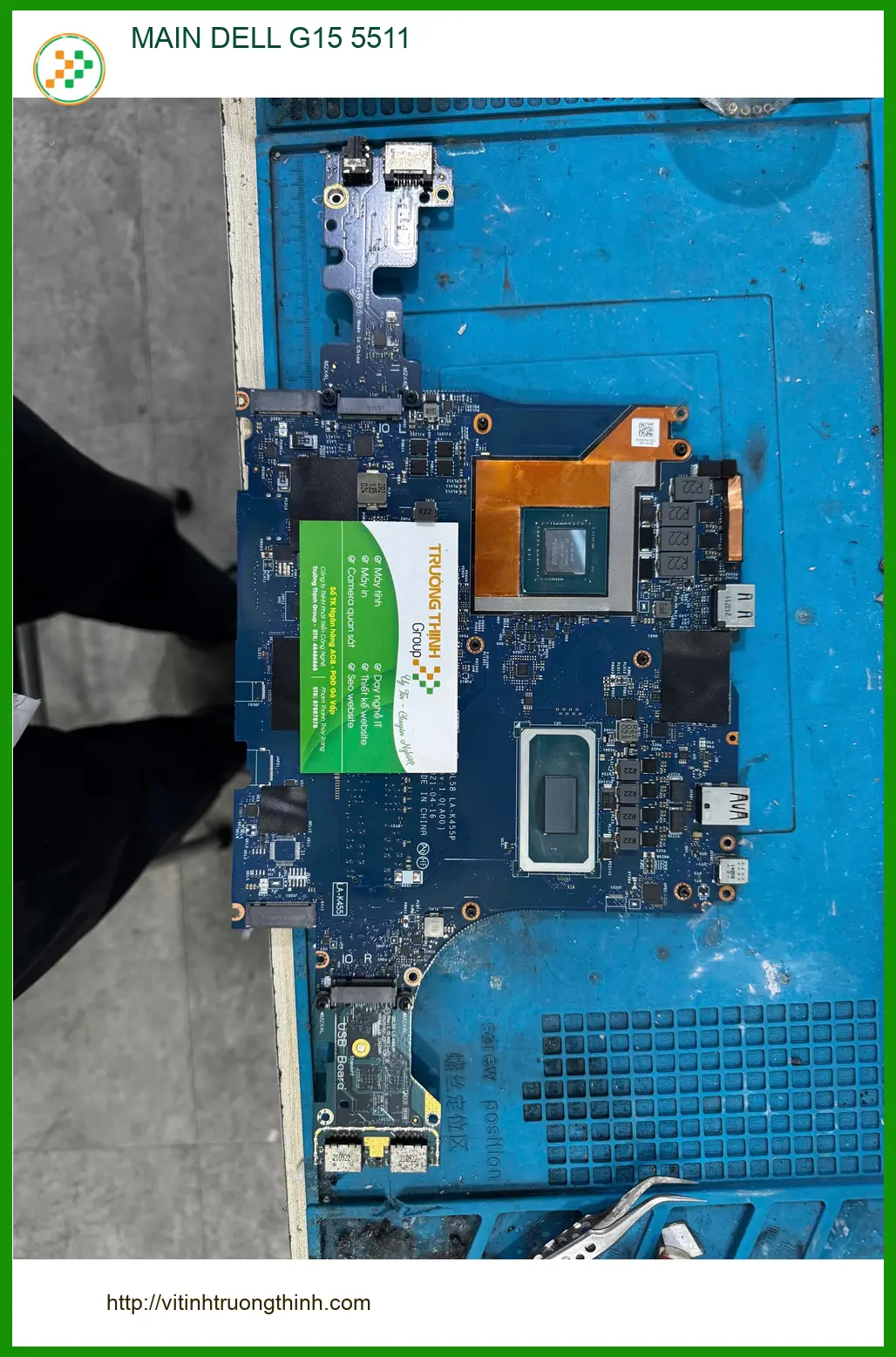 Trung tâm sửa chữa main Dell G15 5511 Quận 10 uy tín – Anh Khang tin tưởng