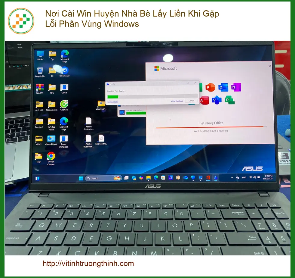 Cài Win Huyện Nhà Bè Lấy Liền Gặp Lỗi Phân Vùng – Sửa chữa tận nơi