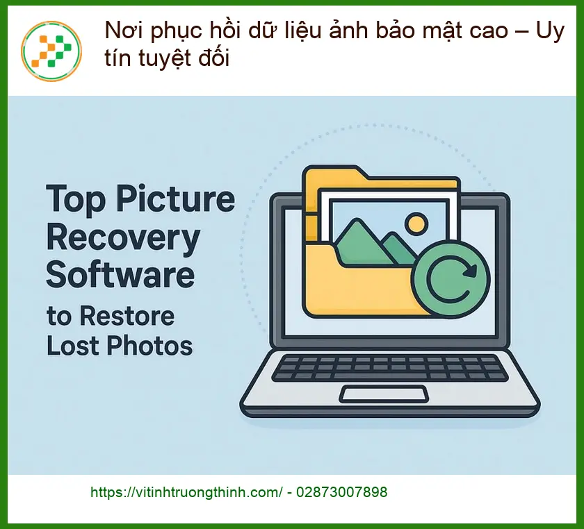 Khôi Phục Dữ Liệu ảnh TPHCM - Trung tâm uy tín, bảo mật cao