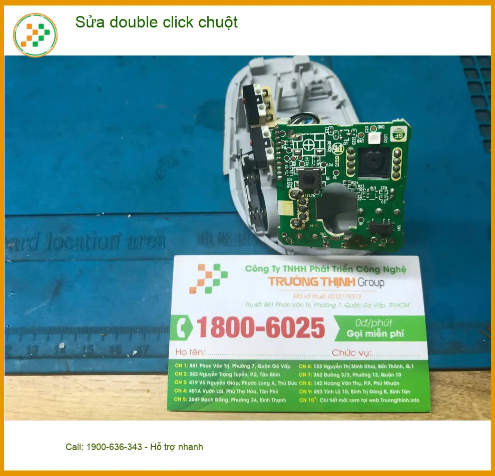 Chú Lộc kiến trúc sư tìm chỗ sửa double click chuột Quận Bình Tân uy tín