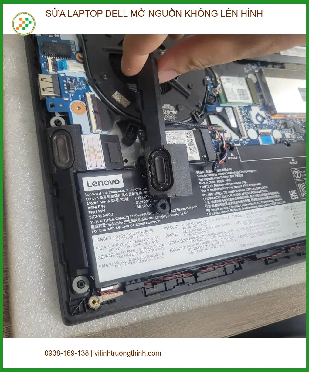 Nơi sửa laptop Dell mở nguồn không lên hình Quận Tân Bình - Chị Vy review ca ảnh thực tế 1