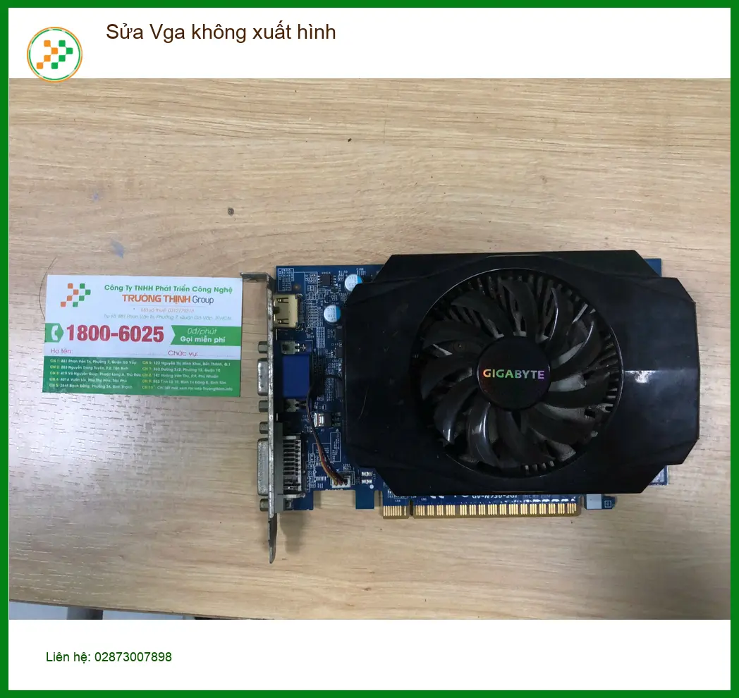 Anh Quân kiến trúc sư tại Bình Tân – Ca sửa Vga không xuất hình lấy ngay