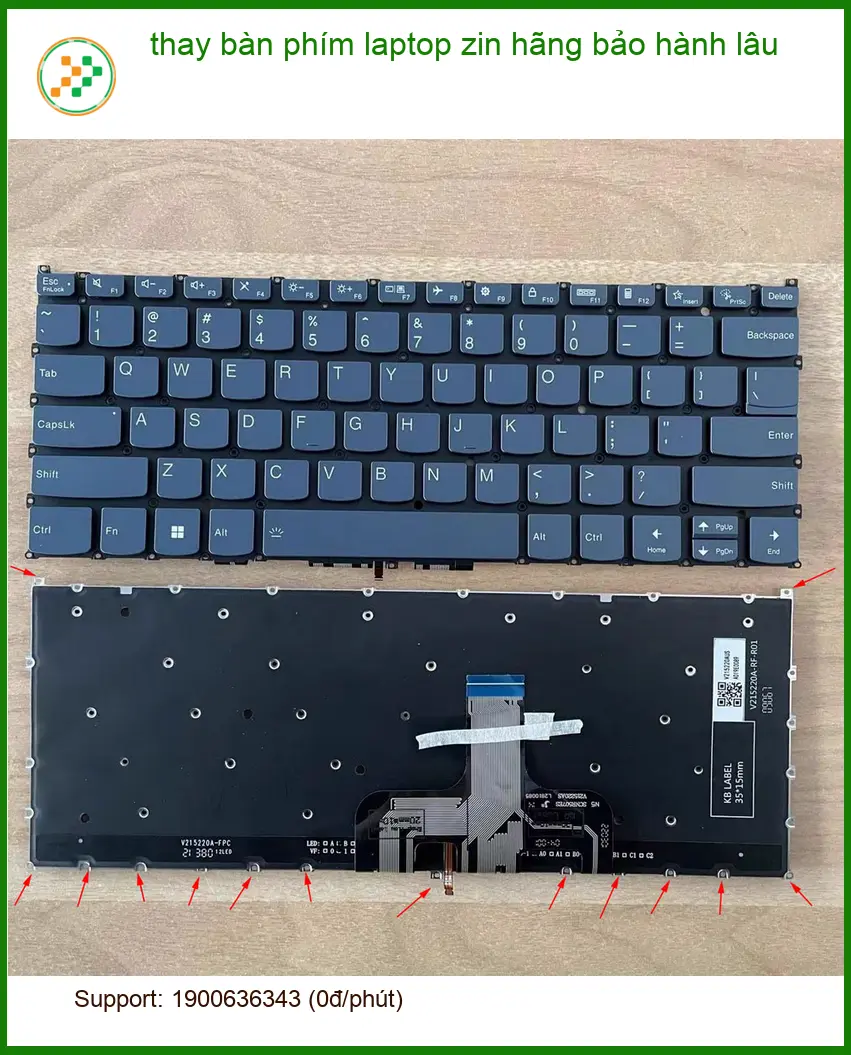 Sửa Laptop thay bàn phím zin hãng bảo hành lâu TPHCM – Lấy liền