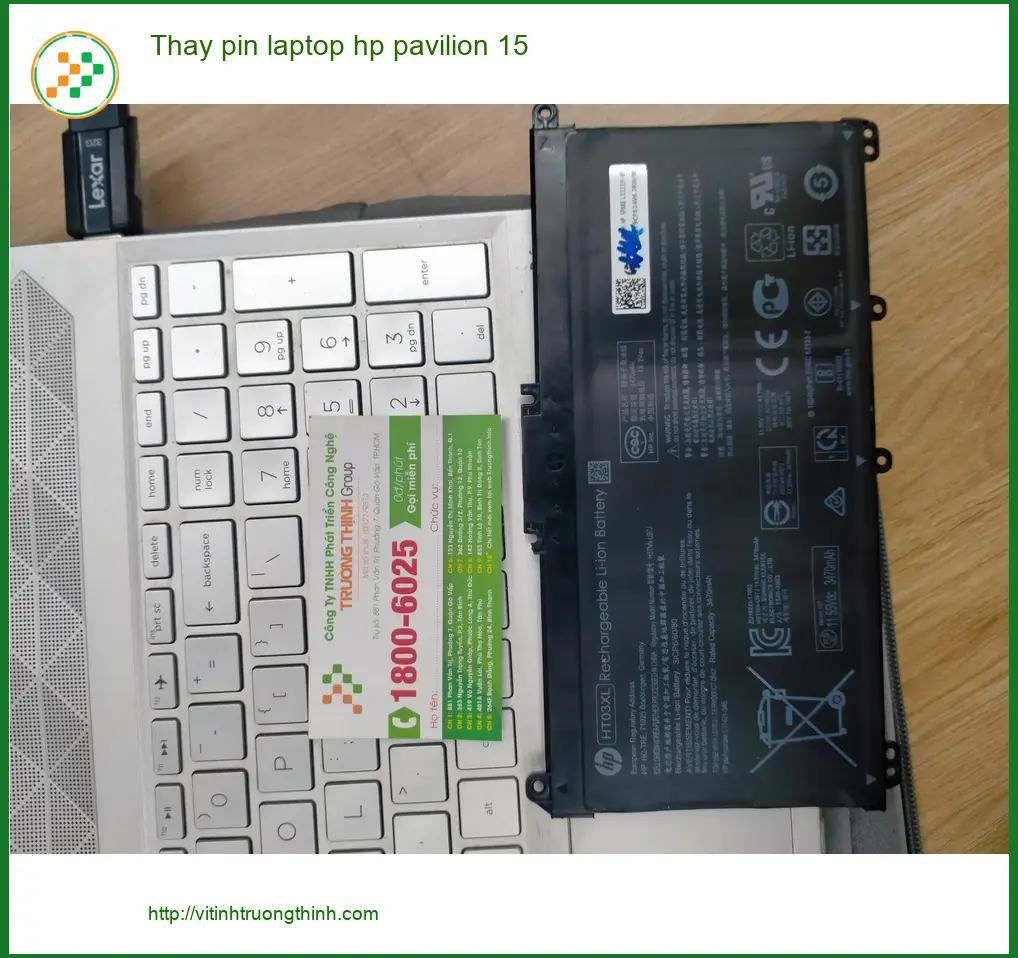 Tiệm thay pin laptop hp pavilion 15 Quận 12 – Anh Đức tìm chỗ uy tín