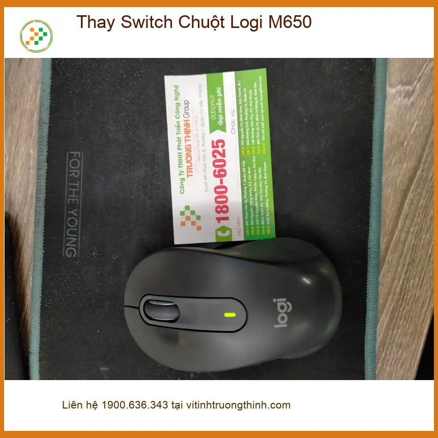 Dịch vụ Thay Switch Chuột Logi M650 Quận 12 – Anh Quốc Anh review ca sửa