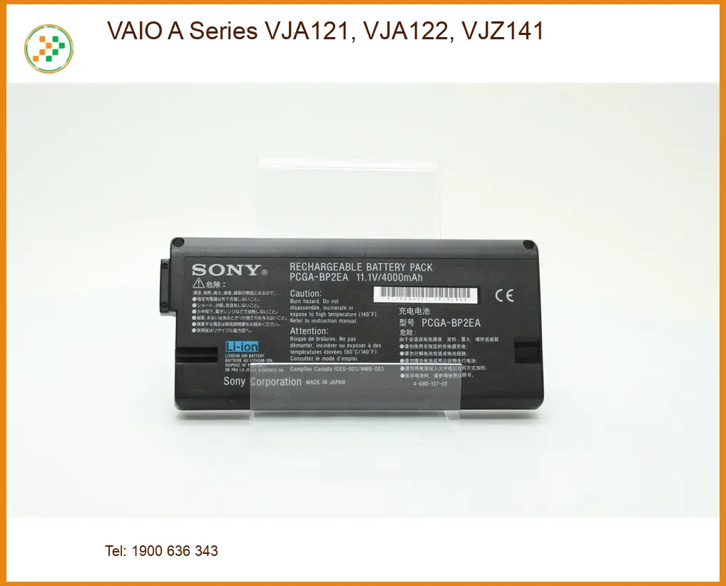 Pin Laptop VAIO A Series VJA121 VJA122 VJZ141 - Thay Nhanh - Giá Rẻ Tại TPHCM | Lấy Liền