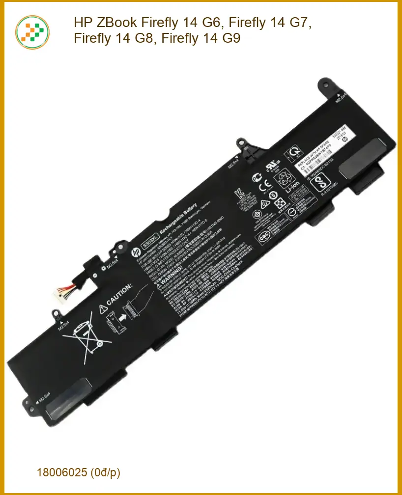 Pin Laptop HP ZBook Firefly 14 G6, G7, G8, G9 – Thay Lấy Liền Gần Đây TPHCM