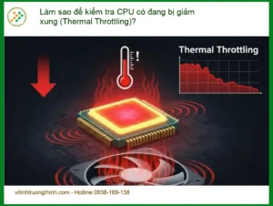 PC Làm sao kiểm tra CPU giảm xung? – Tự xử lý tại nhà, hỗ trợ TPHCM
