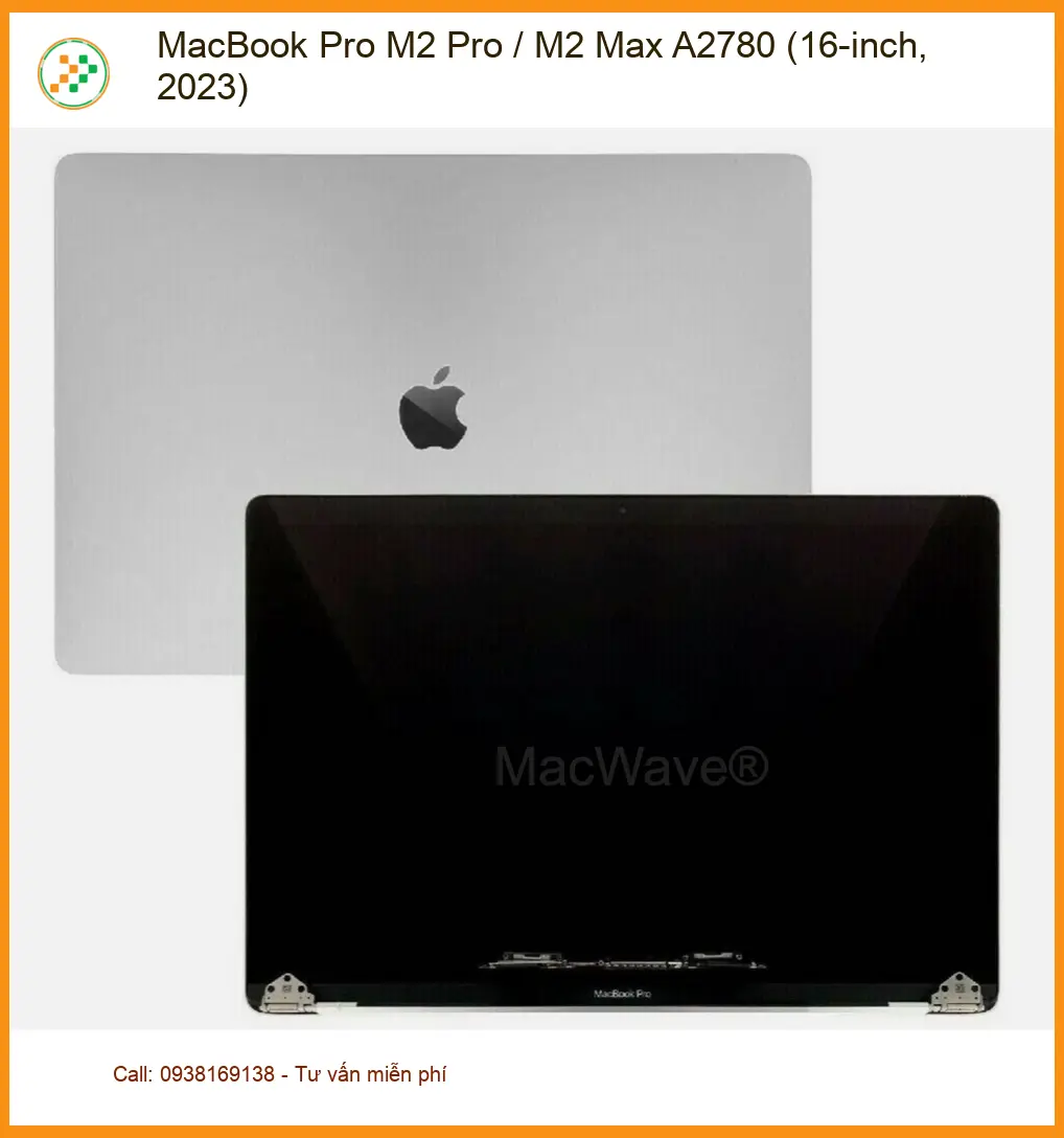 Thay màn hình MacBook Pro M2 A2780 - Nhanh chóng | Giá rẻ TPHCM