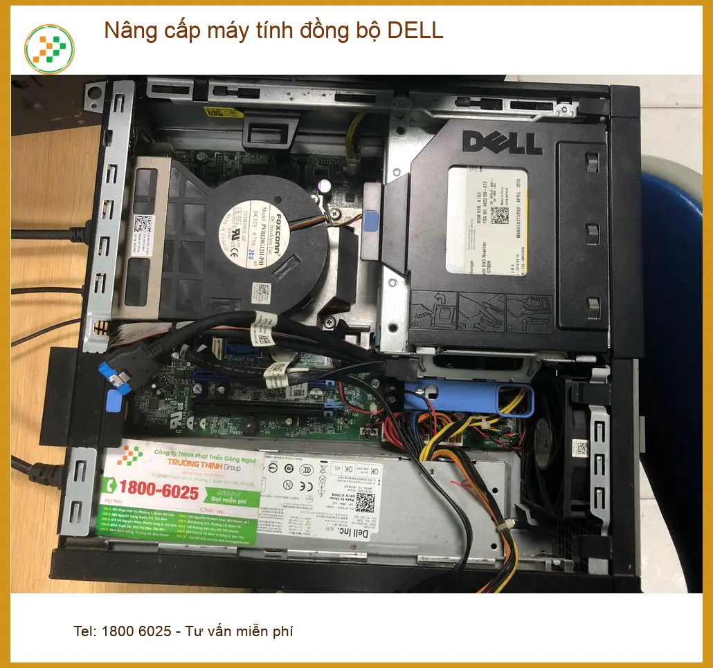 Anh Thanh lập trình viên nâng cấp máy tính đồng bộ DELL Quận Bình Tân