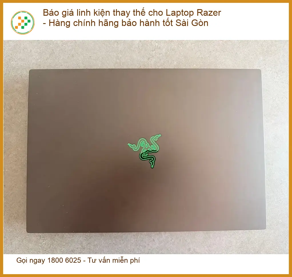 Sửa Laptop Báo giá linh kiện thay thế cho Razer TPHCM – Địa điểm thay lấy liền uy tín