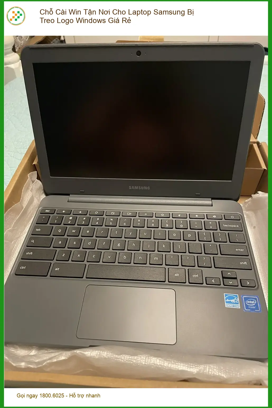 Windows Chỗ Cài Win Tận Nơi Laptop Samsung Treo Logo – Thợ sửa nhanh TPHCM