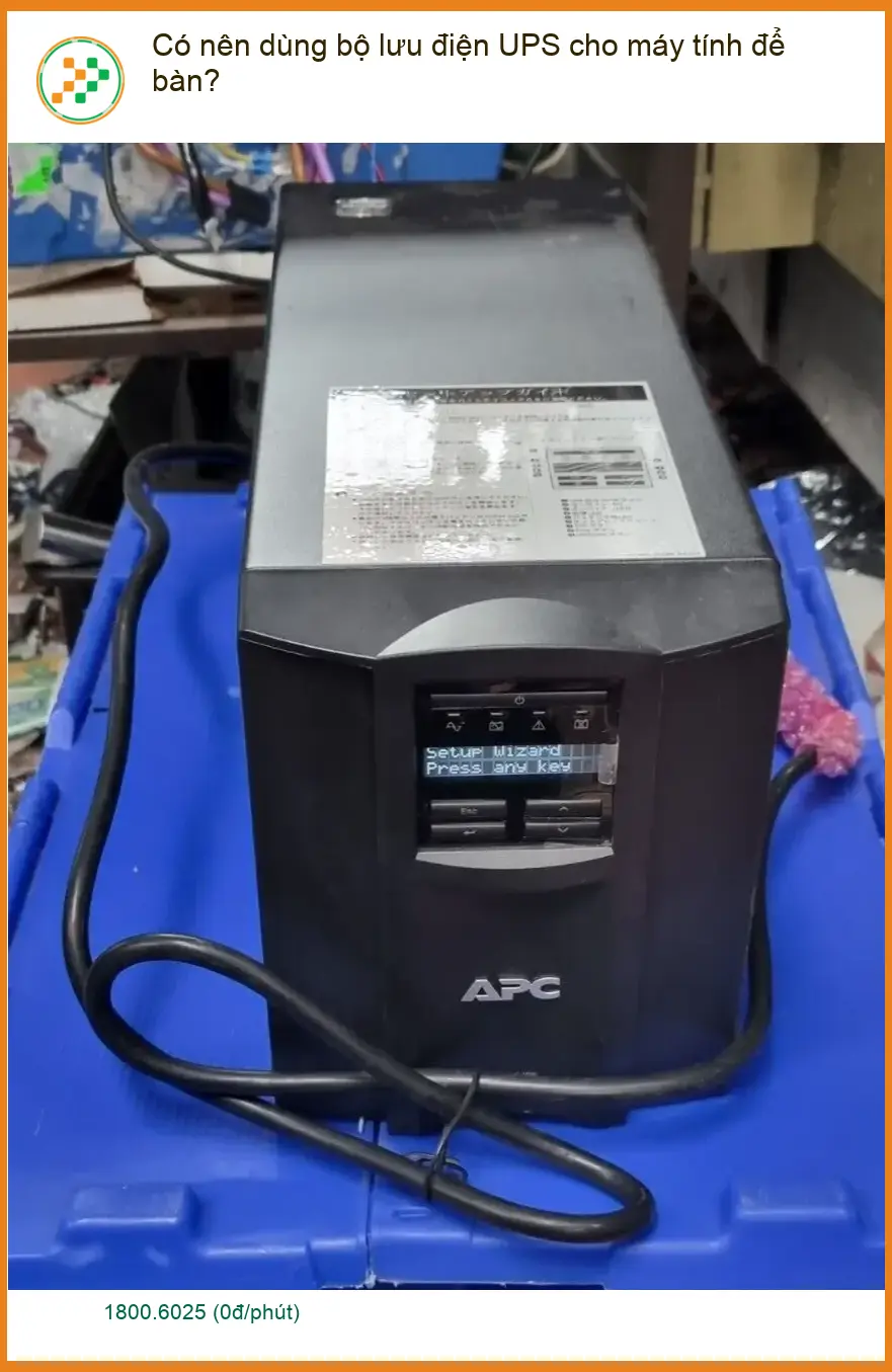PC Có nên dùng bộ lưu điện UPS cho máy tính bàn? – Tư vấn từ chuyên gia